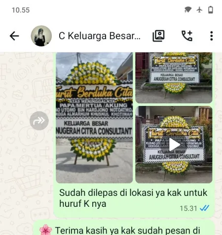 Pengiriman Papan Bunga Duka Pasirjengkol Majalaya